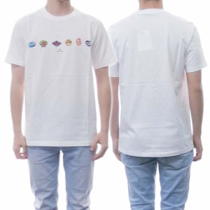 【セール ○％OFF！】PS PAUL SMITH ポールスミス メンズクルーネックTシャツ M2R 011R KP3795 ホワイト