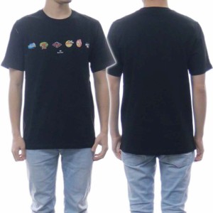 【セール ○％OFF！】PS PAUL SMITH ポールスミス メンズクルーネックTシャツ M2R 011R KP3795 ブラック