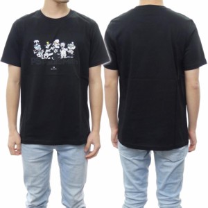 【セール ○％OFF！】PS PAUL SMITH ポールスミス メンズクルーネックTシャツ M2R 011R KP3800 ブラック