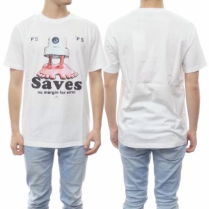 【セール ○％OFF！】PS PAUL SMITH ポールスミス メンズクルーネックTシャツ M2R 011R KP3802 ホワイト