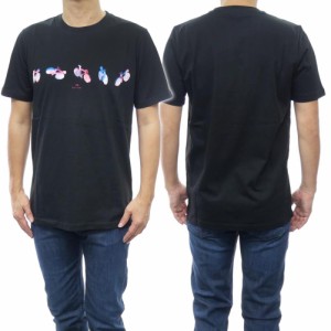 【セール ○％OFF！】PS PAUL SMITH ポールスミス メンズクルーネックTシャツ M2R 011R KP3828 ブラック