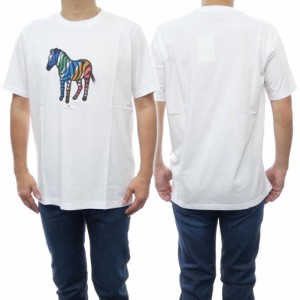 【セール ○％OFF！】PS PAUL SMITH ポールスミス メンズクルーネックTシャツ M2R 011R KP3821 ホワイト