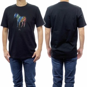 【セール ○％OFF！】PS PAUL SMITH ポールスミス メンズクルーネックTシャツ M2R 011R KP3821 ブラック