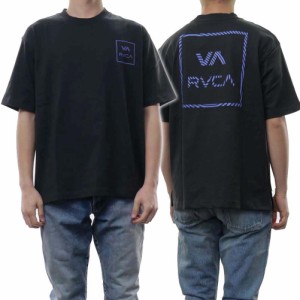 【セール 40％OFF！】RVCA ルーカ メンズクルーネックTシャツ VA ALL THE WAY ST / BC041-241 ブラック