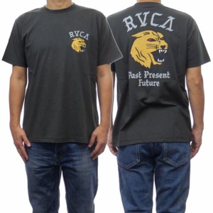 【セール 40％OFF！】RVCA ルーカ メンズクルーネックTシャツ BD041225 / MASCOT SS グレー