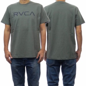 【セール 40％OFF！】RVCA ルーカ メンズクルーネックTシャツ BD041238 / STITCHED RVCA SS グリーン