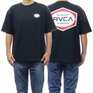 【セール 30％OFF！】RVCA ルーカ メンズクルーネックTシャツ BD041224 / INDUSTRIAL SS ブラック