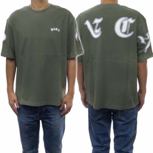 【セール 30％OFF！】RVCA ルーカ メンズクルーネックTシャツ BD041227 / OE FAKE RVCA SS カーキグリーン