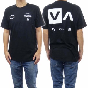 【セール 30％OFF！】RVCA ルーカ メンズクルーネックTシャツ BD041221 / BARRON TEE ブラック