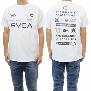 【セール 30％OFF！】RVCA ルーカ メンズTシャツ/ラッシュガード BD041853 / ALL BRAND SS ホワイト