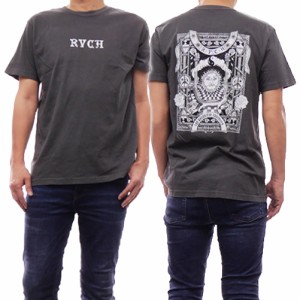 【9％OFF！】RVCA ルーカ メンズクルーネックTシャツ BE041211 / ASTRAL PLAIN SS グレー /2024春夏新作