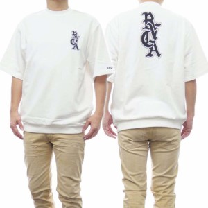 【9％OFF！】RVCA ルーカ メンズクルーネックTシャツ BE041005 / OE HALE SWEAT CREW ホワイト /2024春夏新作