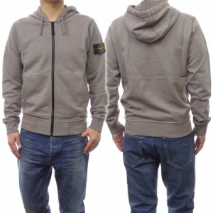 【30％OFF！】STONE ISLAND ストーンアイランド メンズジップアップパーカー 64251 グレージュ /2024春夏新作