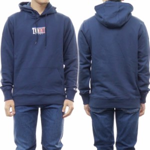 【セール 50％OFF！】TOMMY JEANS トミージーンズ メンズプルオーバーパーカー DM0DM15006 ネイビー