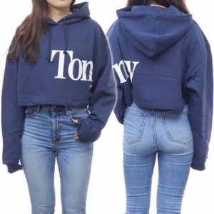 【セール 55％OFF！】TOMMY JEANS トミージーンズ レディースプルオーバーパーカー DW0DW13577 ネイビー