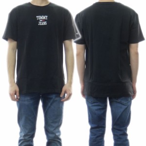 【セール 60％OFF！】TOMMY JEANS トミージーンズ メンズクルーネックTシャツ DM0DM12479 ブラック