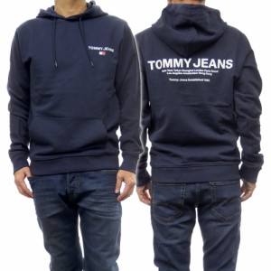 【セール 50％OFF！】TOMMY JEANS トミージーンズ メンズプルオーバーパーカー 17781 ネイビー