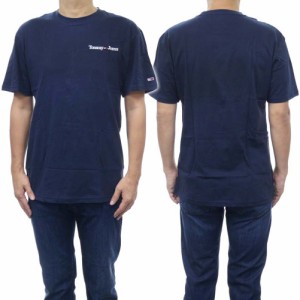 【セール 42％OFF！】TOMMY JEANS トミージーンズ メンズクルーネックTシャツ DM0DM15790 ネイビー