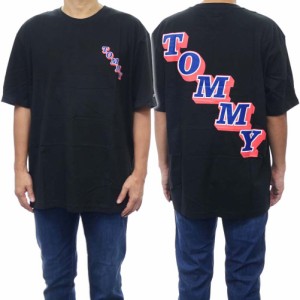 【セール 50％OFF！】TOMMY JEANS トミージーンズ メンズクルーネックTシャツ DM0DM336152 ブラック
