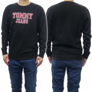 【セール 40％OFF！】TOMMY JEANS トミージーンズ メンズトレーナー DM0DM16366 ブラック