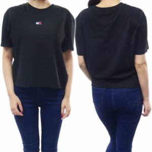 【セール 55％OFF！】TOMMY JEANS トミージーンズ レディースクルーネックTシャツ DW0DW15640 ブラック