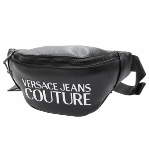 【セール 45％OFF！】VERSACE JEANS ヴェルサーチェジーンズ メンズボディバッグ 75YA4B71 ZG128 ブラック