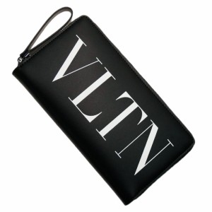 【23％OFF！】VALENTINO ヴァレンティノ メンズラウンドファスナー長財布（小銭入れ付き） 4Y2P0570LVN ブラック /2024春夏新作