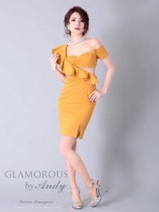 GLAMOROUS ドレス GMS-V601 ワンピース ミニドレス Andyドレス グラマラスドレス クラブ キャバ ドレス パーティードレス