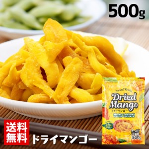 ドライマンゴー マンゴー ドライマンゴー 不揃い ドライマンゴー タイ産 500g (メール便) ドライフルーツ マンゴー ドライマンゴー 不揃