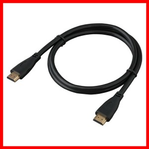 HDMIケーブル ブラック IHDMI-S10B アイリスオーヤマ