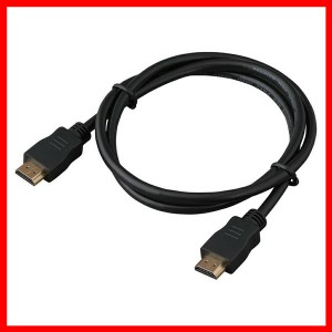 HDMIケーブル 1.0m ブラック IHDMI-PS10B アイリスオーヤマ outlet