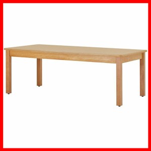 木製テーブル L ナチュラル 29005 カトージ 木製テーブル ナチュラル L 木製 幼稚園 保育園 安心 チェア KATOJI 送料無料