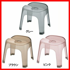 リュクレ 腰かけ 30H 130040 リッチェル 全3色 Richell バス用品 浴用品 腰かけ 風呂イス 4本脚 クリア 透明 いす おしゃれ 送料無料