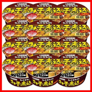 【12食】カップみそ煮込みうどん 7419014 寿がきや スガキヤ インスタントめん カップめん うどん みそ煮込み 味噌