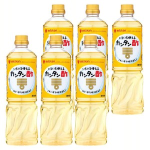【6本】カンタン酢 1L ミツカン 酢 お酢 カンタン ビネガー 簡単 調味料 ピクルス 大容量 健康 Mizkan