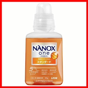 衣類用洗剤 日用消耗品 ナノックス NANOXone スタンダード 本体 380g ライオン トップ 衣料用洗剤 徹底洗浄 nanox 洗濯洗剤 液体洗剤 消