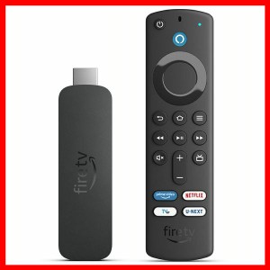 ファイヤースティック ストリーミングメディアプレーヤー Amazon Fire TV Stick 4K (第2世代) ブラック B0BW2L198L Wi-Fi_6E対応 リモコ