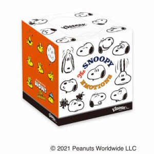 クリネックス キューブ ティッシュペーパー スヌーピー （160枚（80組）） 46053 クリネックス Kleenex ティッシュ ティシュー PEANUTS 