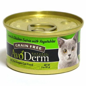 アボダーム 猫缶 セレクトカット ツナ&チキン 85g 全年齢猫用 缶詰 キャットフード ウェットフード 猫 ネコ ペットフード フード 猫餌