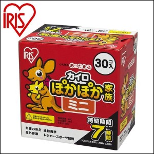 カイロ 貼らないカイロ 暖かい 冬 カイロ ぽかぽか家族 ミニサイズ 30個入り 暖房 暖かい くつ クツ 通勤 通学 防災 防災用品 避難 避難