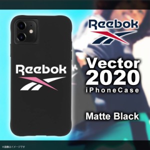 iPhone 11 iPhone XR ケース   Reebok CM041566 【0114】リーボック コラボ Case-Mate 耐衝撃 落下試験クリア ワイヤレス充電対応 Vector