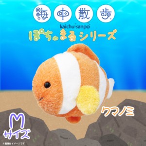 ぬいぐるみ 魚 クマノミ ぽちゃまる AKAITYUPOTYAM-KUMI【7281】海中散歩 ふわふわ 水族館 Mサイズ 内藤デザイン