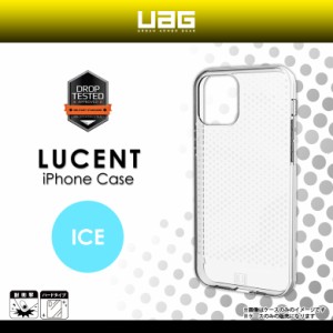 iPhone 12 Pro Max ケース クリアケース UAG-UIPH20L2-IC【7201】UAG URBAN ARMOR GEAR LUCENT ソフト 透明 耐衝撃 軽量 スリム 米軍軍事