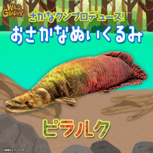 ぬいぐるみ 魚 ピラルク 淡水魚 さかなくんプロデュース SK011【1703】おさかなぬいぐるみ 海の生き物 リアル 太洋産業貿易