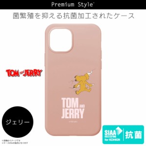 iPhone13 ケース キャラクター シリコン 抗菌 トムとジェリー ジェリー PG-WSC21K01JER【3671】ワーナーブラザース 軽量スリム設計 さら