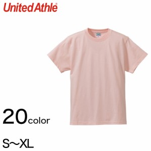 レディース カラー 無地Tシャツ ユナイテッドアスレ S〜XL (S M L XL 婦人 女性 女子 綿100% アウター 半袖) (取寄せ)