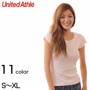レディース 6.2オンス CVCフライスTシャツ S〜XL (United Athle レディース アウター シャツ カラー) (取寄せ)