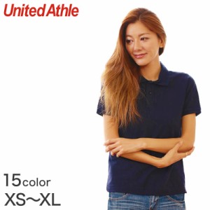 レディース 5.3オンス ドライカノコポロシャツ XS〜XL  United Athle レディース アウター シャツ カラー 取寄せ 