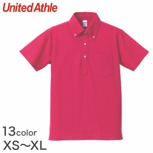 レディース 5.3オンス ドライカノコポケット付きポロシャツ XS〜XL  United Athle レディース アウター シャツ カラー 取寄せ 