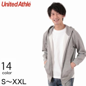 メンズ 10.0オンス T/Cスウェットフルジップパーカ S〜XXL (United Athle メンズ アウター) (取寄せ)